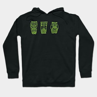 Hear, See, Speak No Evil Owlll Hoodie